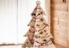 sapin en bois artificiel