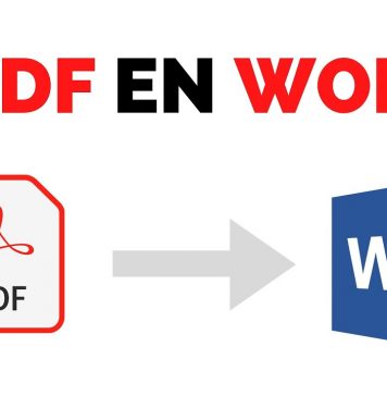 convertir PDF en word gratuit
