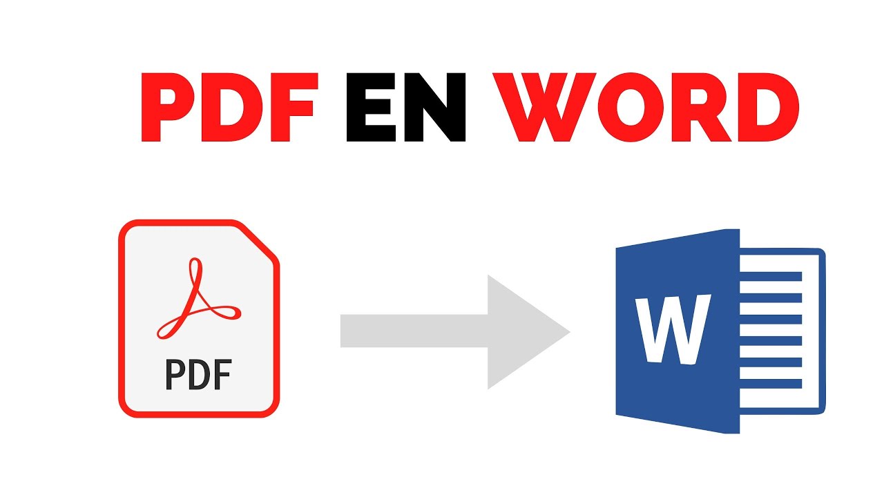 convertir PDF en word gratuit