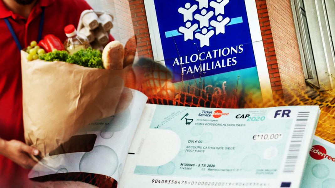 cheque alimentaire caf